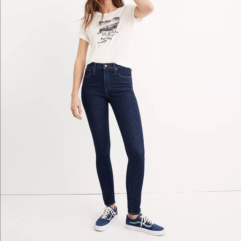 Madewell Mile High Skinny Jeans